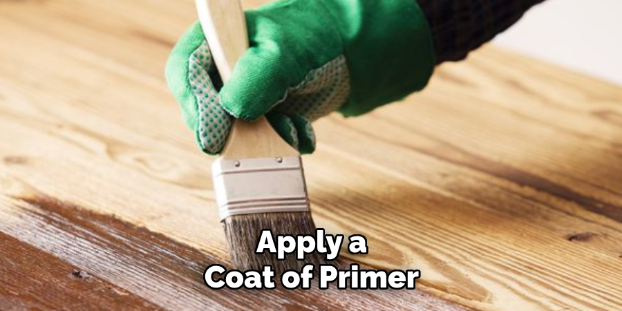 Apply a Coat of Primer