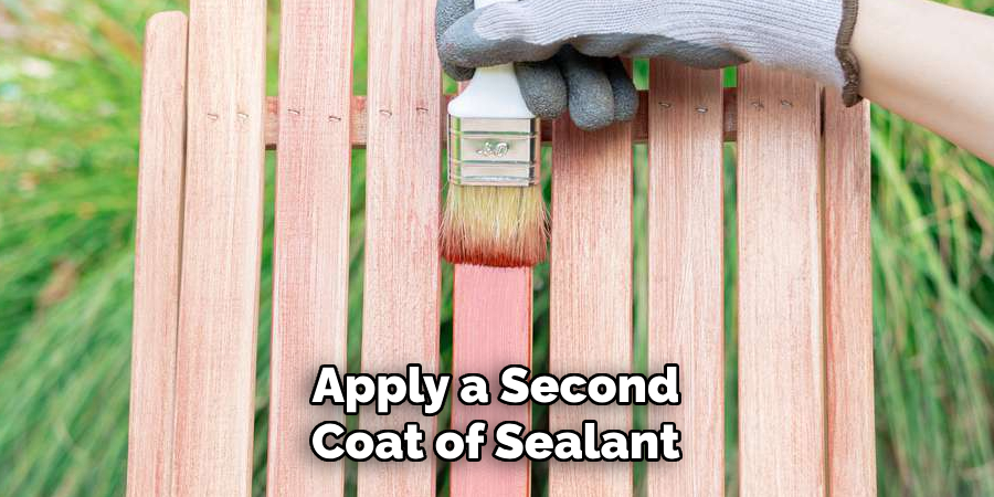 Apply a Second Coat of Sealant