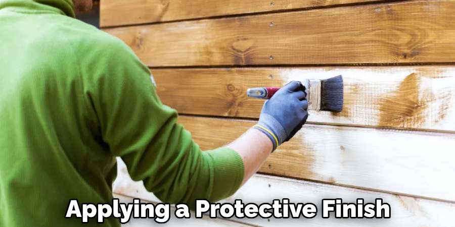 Applying a Protective Finish