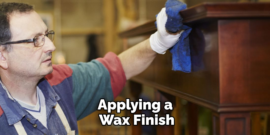 Applying a Wax Finish