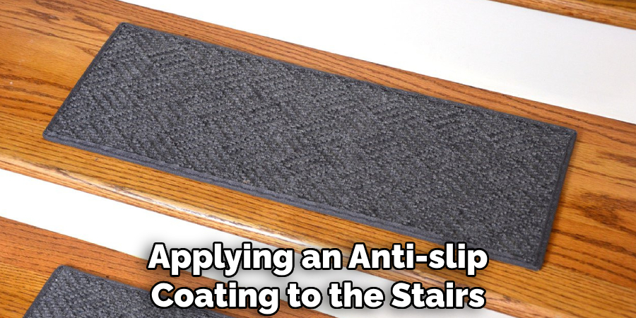 Applying an Anti-slip Coating to the Stairs