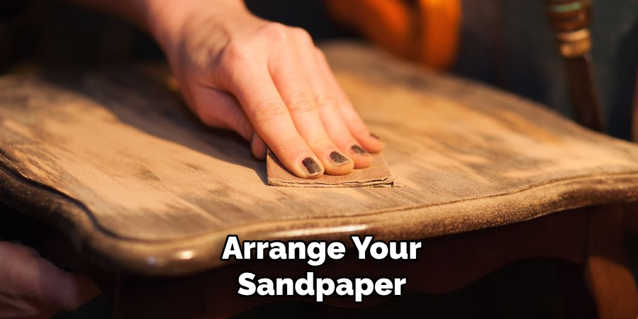 Arrange Your Sandpaper