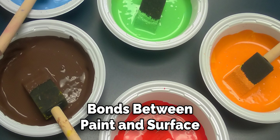 Bonds Between Paint and Surface