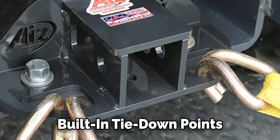 Built-in Tie-down Points