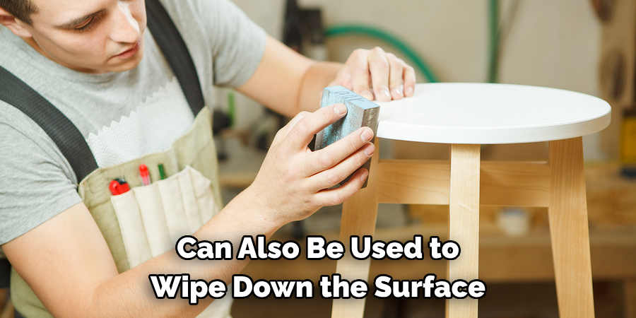 Can Also Be Used to Wipe Down the Surface