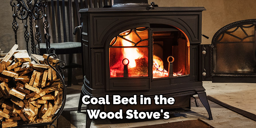 Coal Bed in the Wood Stove's