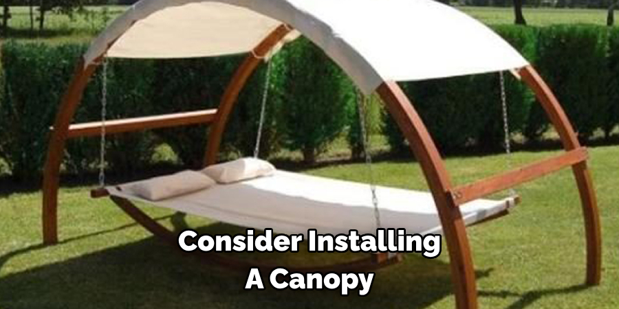 Consider Installing A Canopy