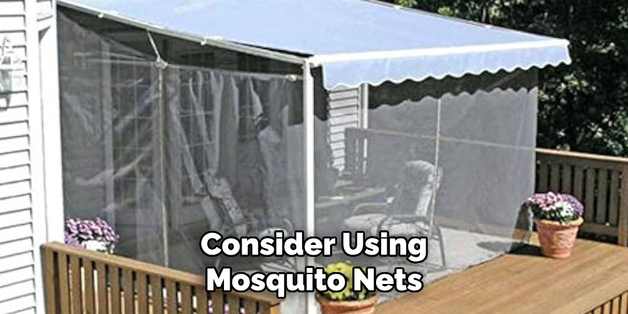 Consider Using Mosquito Nets