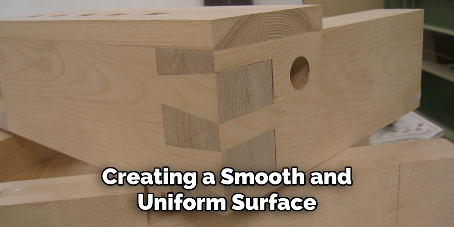 Creating a Smooth and Uniform Surface