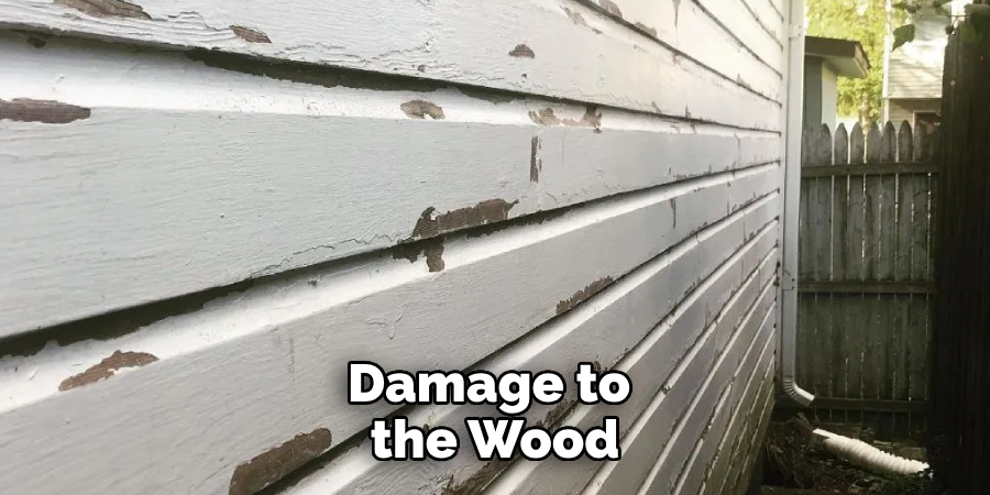 Damage to the Wood