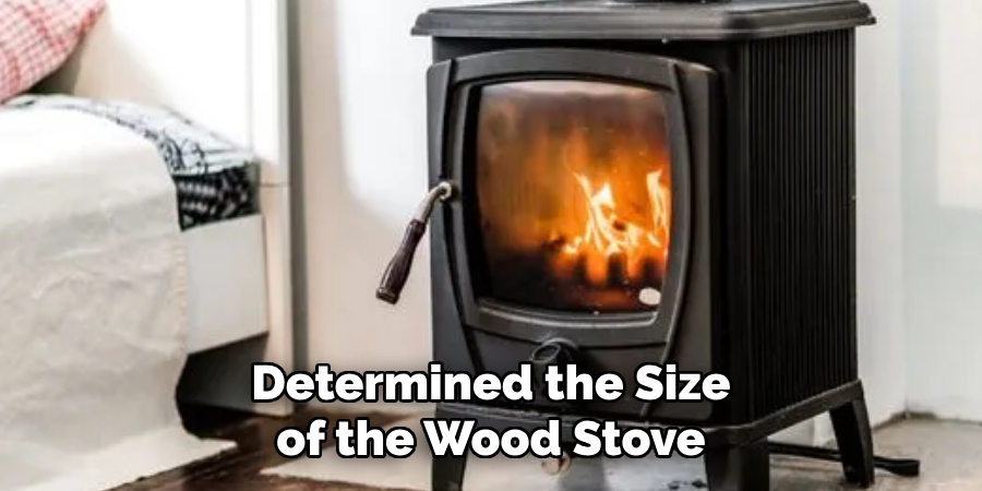 Determined the Size of the Wood Stove