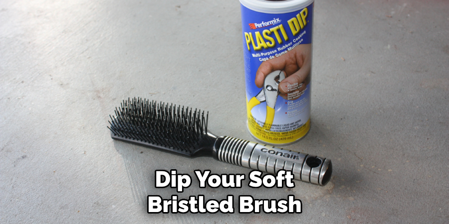 Dip Your Soft-bristled Brush