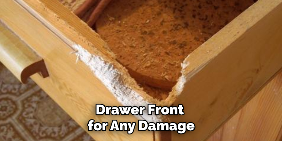 Drawer Front for Any Damage