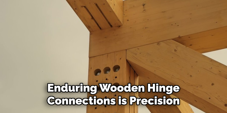 Enduring Wooden Hinge Connections is Precision