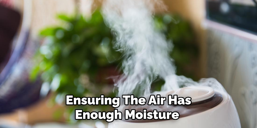 Ensuring the Air Has Enough Moisture