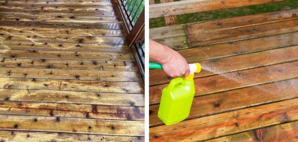 How to Apply Deck Brightener