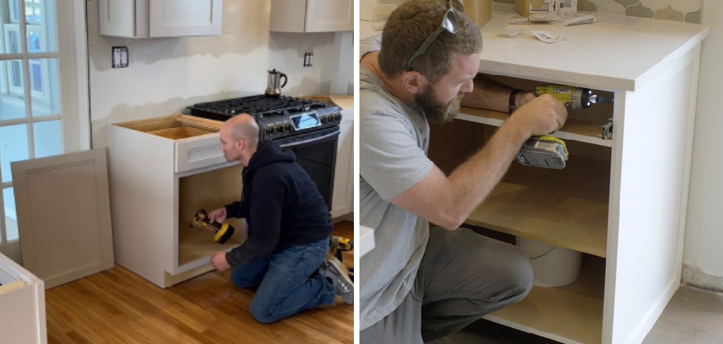 How to Attach Cabinet End Panels