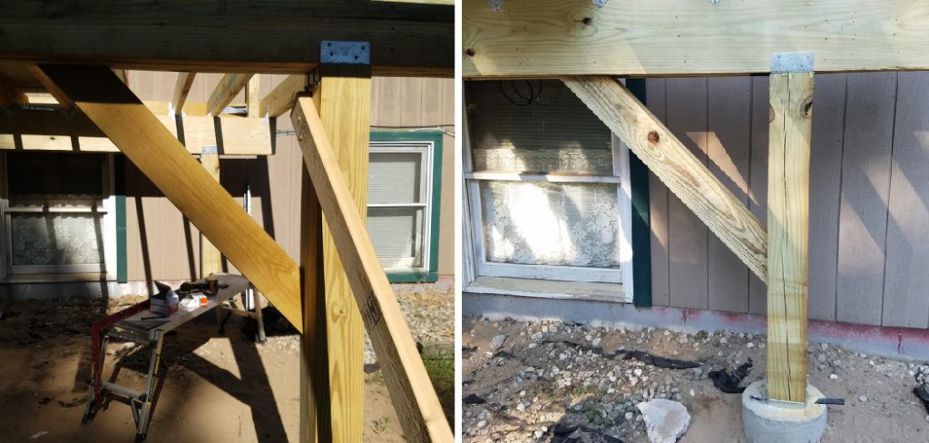 How to Brace a Freestanding Deck