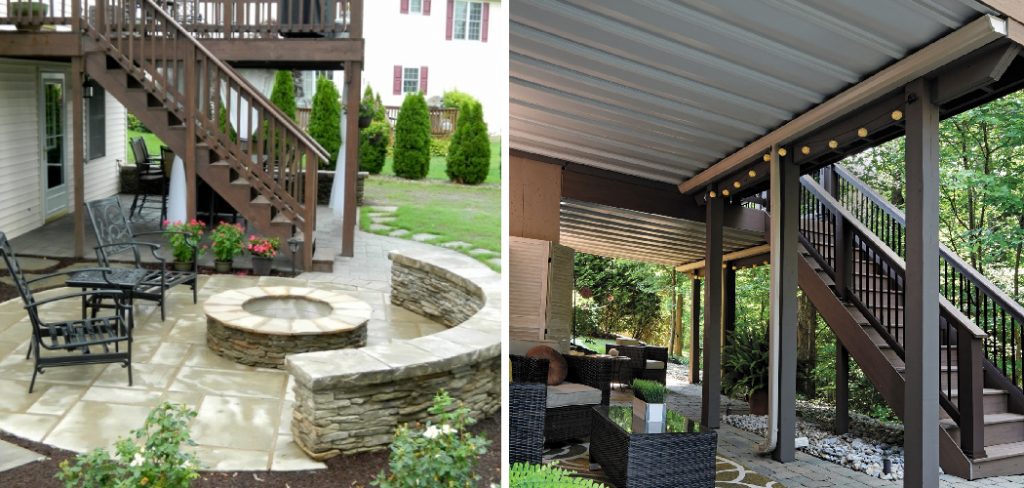 How to Build a Patio Under a Deck
