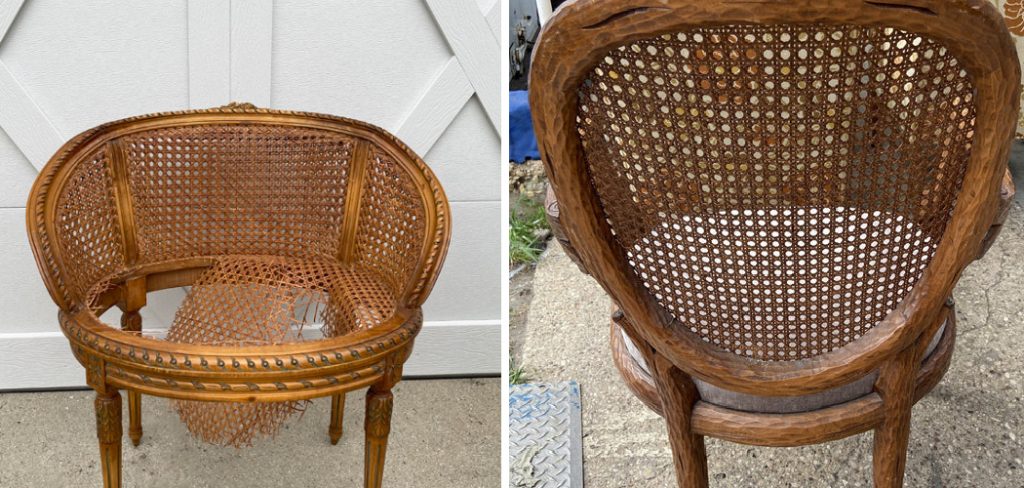 How to Fix Cane Chair