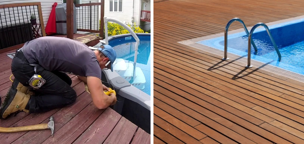 How to Fix Gap Between Pool and Deck