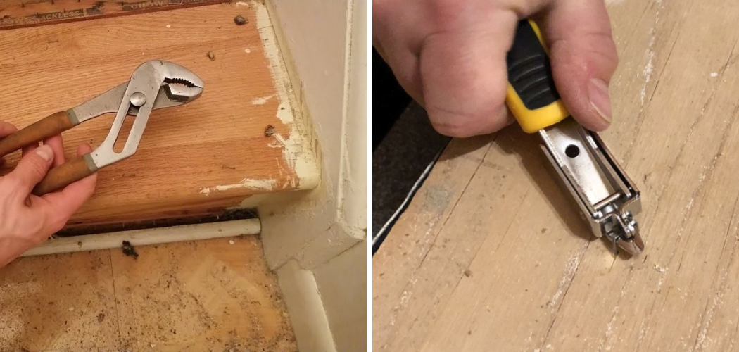 How to Get Staples Out of Wood Floor