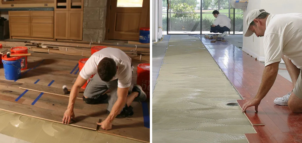 How to Install Hardwood Floor on Concrete Slab