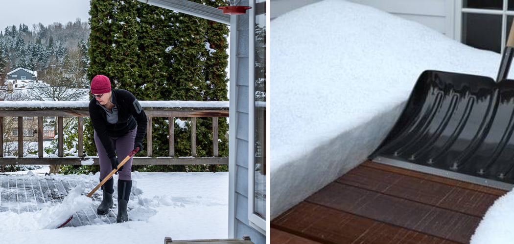 How to Keep Snow Off Deck