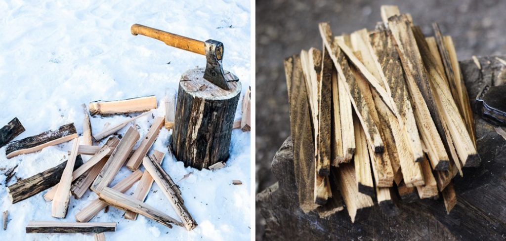 How to Make Kindling Wood