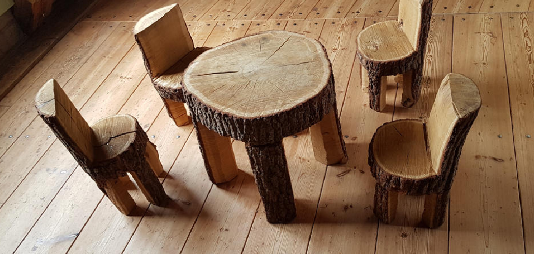 How to Make a Table From a Tree Trunk