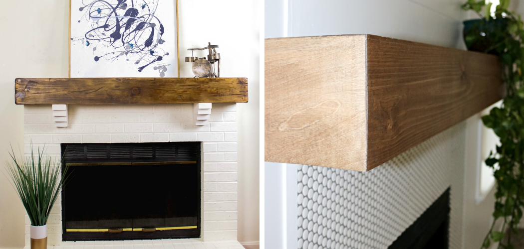 How to Make a Wood Mantel Cover