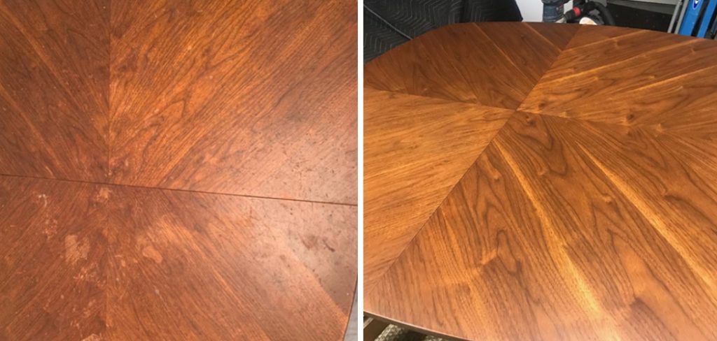 How to Refinish a Veneer Table Top