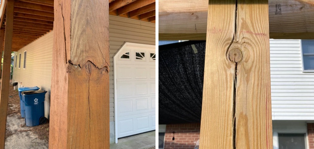 How to Repair Cracked Deck Posts