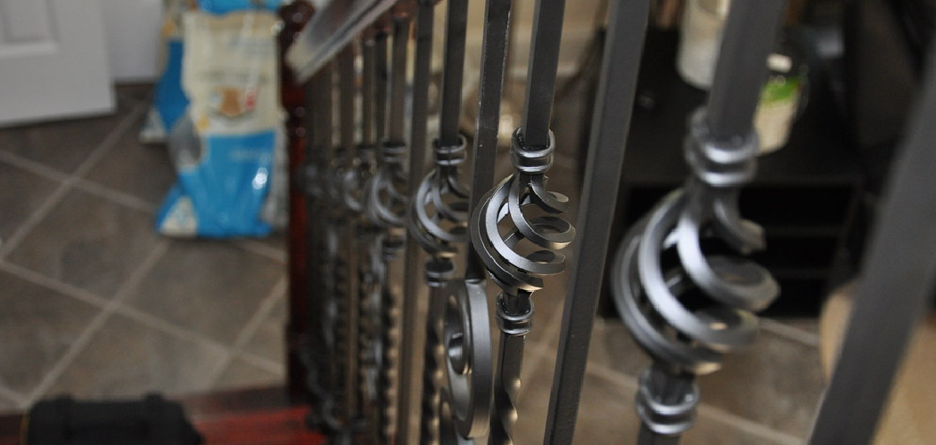 How to Replace Wood Balusters With Iron