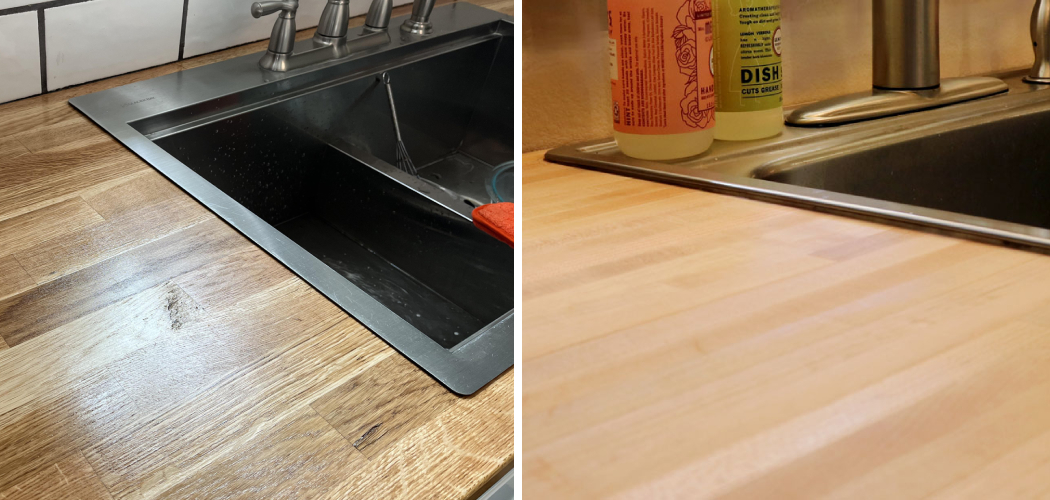 How to Seal Butcher Block Countertops Around Sink