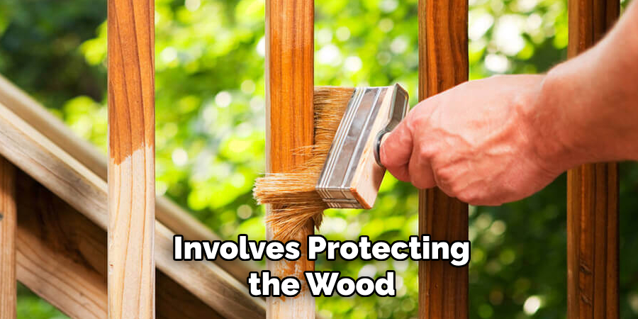 Involves Protecting the Wood