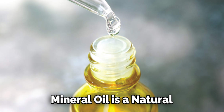 Mineral oil is a natural