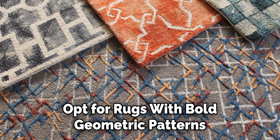 Opt for Rugs With Bold Geometric Patterns