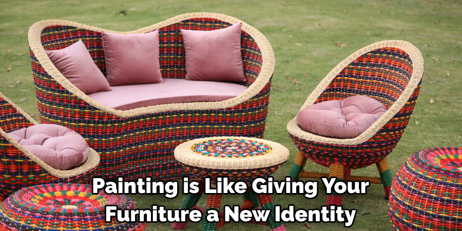 Painting is Like Giving Your Furniture a New Identity