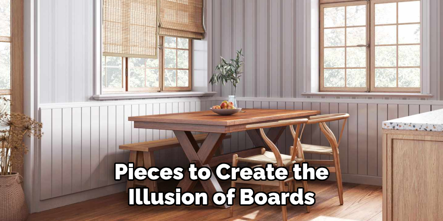 Pieces to Create the Illusion of Boards