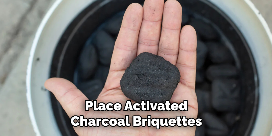 Place Activated Charcoal Briquettes