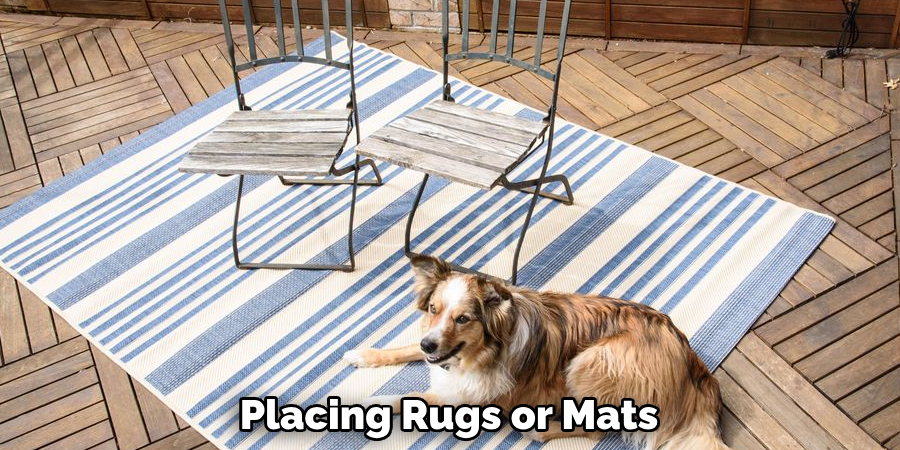 Placing Rugs or Mats