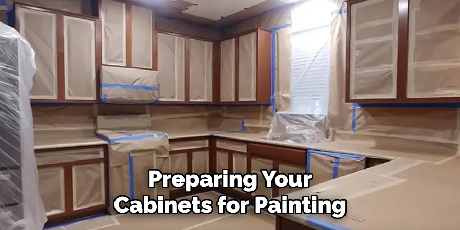 Preparing Your Cabinets for Painting