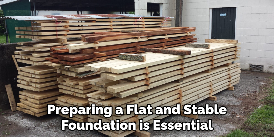 Preparing a Flat and Stable Foundation is Essential