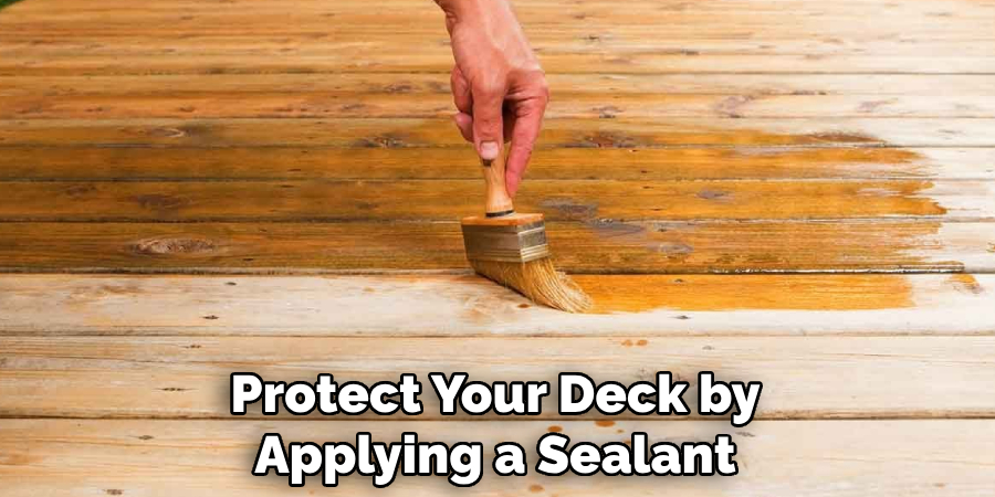 Protect Your Deck by Applying a Sealant