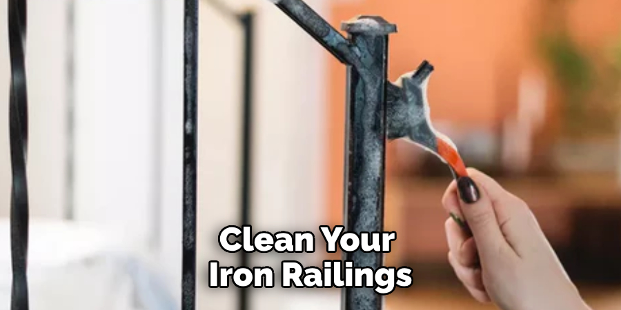 Clean Your Iron Railings