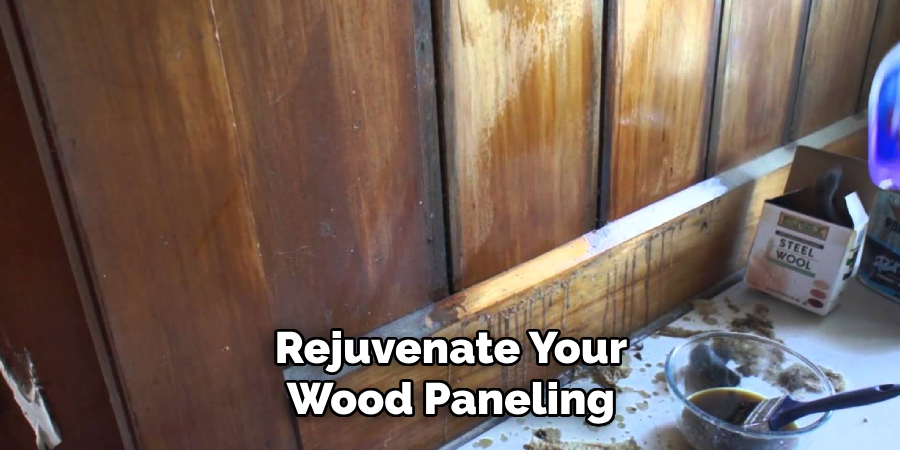 Rejuvenate Your Wood Paneling