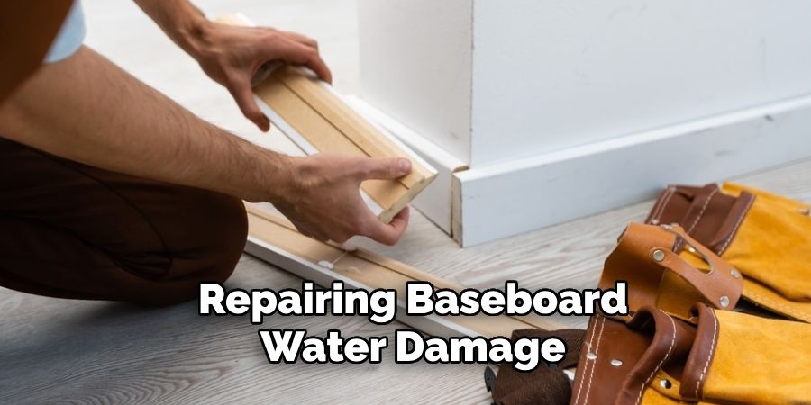 Repairing Baseboard Water Damage