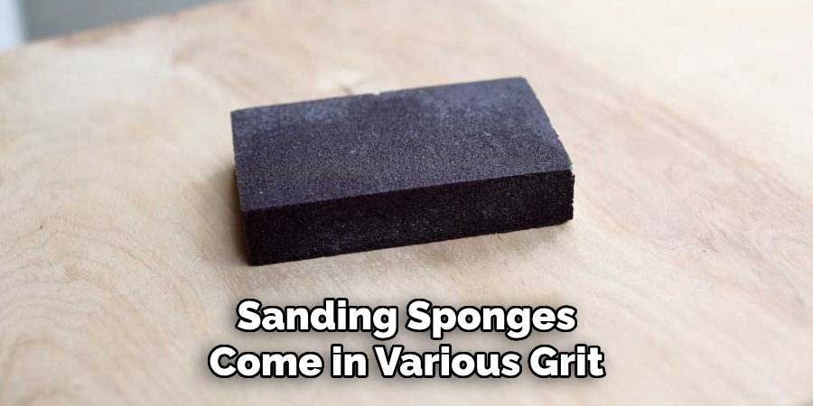 Sanding Sponges Come in Various Grit