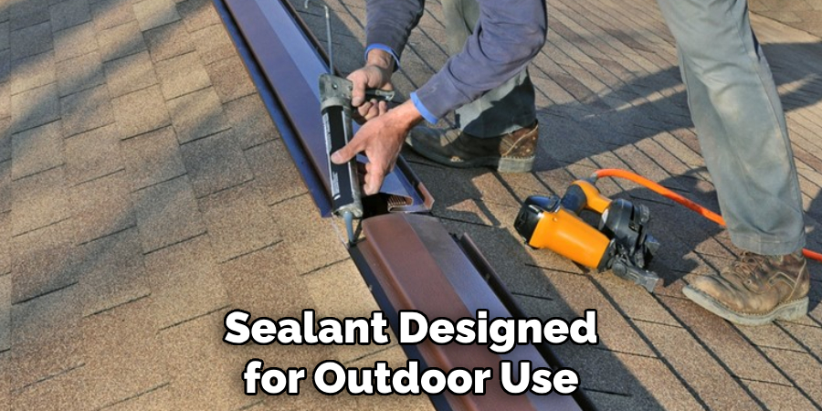 Sealant Designed for Outdoor Use